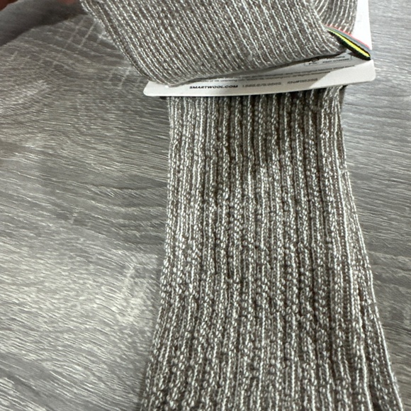 Smartwool Classic Edition Hike Merino Crew Height, Taupe Light Cushion Unisex L - Picture 5 of 6